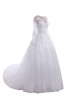 Robe de mariée brillant distinguee exclusif officiel de col en cœur - 5