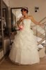 Robe de mariée angélique de mode de bal a salle intérieure avec perle naturel - 1