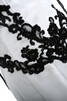 Gericht Schleppe Taft ewiges swing einfaches Brautkleid mit Bordüre - 3
