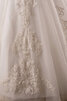 Prinzessin Süss Anständiges Brautkleid aus Spitze mit Kapelle Schleppe - 5