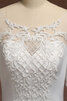 Satin Bezaubernd Schick Brautkleid aus Tüll mit Perlen - 6