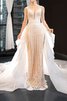 Satin Wunderbar Bezauberndes Elegantes Brautkleid ohne Ärmeln - 1