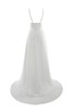 Robe de mariée vintage simple officiel couche multipliere textile en tulle - 6