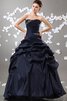 Pick up trägerlos Taft Perlenbesetztes Quinceanera Kleid mit Rüschen - 4