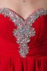 Juwel Ausschnitt hoch niedrig Herz-Ausschnitt Abendkleid mit Rüschen - 9