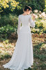 Wunderschönen Garten Schlichtes Anständiges Brautkleid mit Natürlicher Taille - 5