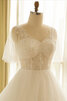 Funkelnd Glamouröses Formelles Modern Brautkleid mit Kapelle Schleppe - 8