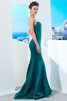 Meerjungfrau Reißverschluss Herz-Ausschnitt Abendkleid aus Satin mit Natürlicher Taille - 4