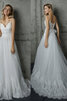 Halle Wunderbar Bezauberndes Luxus Brautkleid mit Schleife - 3