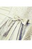 Tüll A-Linie Schaufel-Ausschnitt Blumenmädchenkleid mit Blume ohne Ärmeln - 5