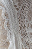Glamourös Normale Taille Bodenlanges Brautkleid mit Reißverschluss mit Offenen Rücken - 6