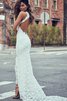 Robe de mariée magnifique fermeutre eclair fourchure latérale de traîne courte sexy - 2