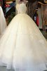 Halle Einzigartig Tüll Luxus Brautkleid mit Schlüsselloch Rücken - 1