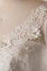 Prinzessin Besondere V-Ausschnitt Romantisches Brautkleid aus Satin - 5