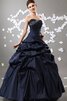 Pick up trägerlos Taft Perlenbesetztes Quinceanera Kleid mit Rüschen - 1