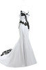 Robe de mariée pailleté solennelle extraodinaire avec perle robe de mariée déesse - 4