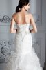 Satin Sweep Zug Prächtiges Brautkleid mit Rüschen mit Herz-Ausschnitt - 5
