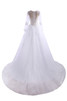 Robe de mariée brillant distinguee exclusif officiel de col en cœur - 8