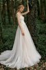 Prinzessin Vintage Blendend Informelles Brautkleid aus Satin - 2