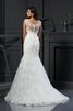 Tüll Kurze Ärmeln Luxus Brautkleid mit Empire Taille mit Applikation - 2