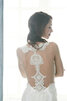Mode Zeitloses Reißverschluss Ärmelloses Stilvolles Brautkleid - 4