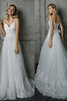 Halle Wunderbar Bezauberndes Luxus Brautkleid mit Schleife - 2
