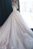 Robe de mariée junoesque avec gaze en tulle sexy plissé - 2