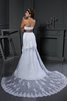Enges Ärmelloses Gericht Schleppe Modisches Brautkleid mit Natürlicher Taille - 2