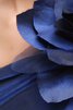 Sweep Zug gerüschtes Meerjungfrau Taft luxus Ballkleid mit einem Schulter - 4