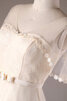 Robe de mariée a-ligne v encolure joli salle interne ceinture - 4