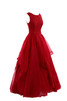 Robe de soirée exclusif romantique vintage ruchés plongeants robe de mariée de déesse - 4