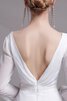 Ausgezeichnet Natürliche Taile Outdoor Pompöse Brautkleid mit Reißverschluss - 4