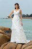 Empire Taille Prinzessin Sittsames Modisches Brautkleid mit Applikation - 1