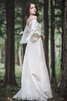 Trägerlos Ausgezeichnet Halle Sexy Brautkleid mit Natürlicher Taille - 3