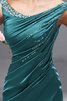 Schulterfreier Ausschnitt Paillettenbesetztes Meerjungfrau Stil sexy Abendkleid - 4