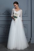Prinzessin Tüll Sweep Train Verlockend Brautkleid mit Perlengürtel