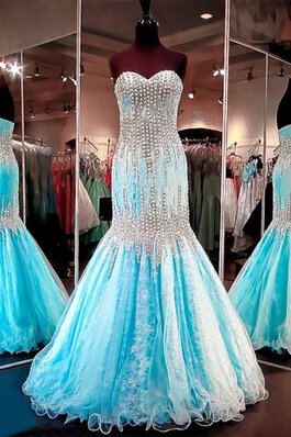 Glamouroso&Dramatico Vestido de Fiesta de Corte Sirena de Lujoso de Moda