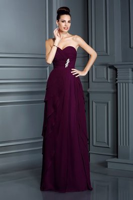 A Linie Herz-Ausschnitt Prinzessin Empire Taille Sexy Abendkleid