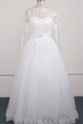 Paillette Meerjungfrau Stil Brautkleid mit Bordüre