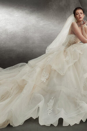 Duchesse-Linie Faszinierend Ewiges Romantisches Formelles Brautkleid - Bild 3