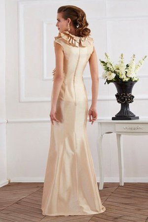 Etui V-Ausschnitt Reißverschluss Bodenlanges Brautmutterkleid mit Empire Taille - Bild 2