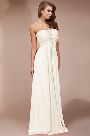 Etui Ärmelloses Anständiges Brautjungfernkleid mit Rüschen mit Reißverschluss - Bild 24