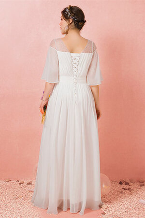 Robe de mariée glamour avec chiffon solennelle mode spécial - Photo 3