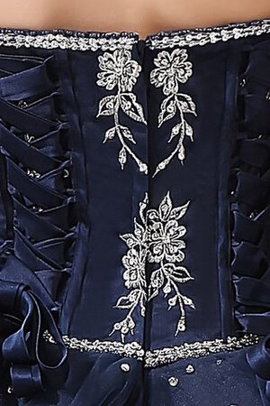 Robe douce seize decoration en fleur textile en tulle - Photo 4