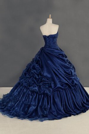 Duchesse-Linie Zart Anständiges Bodenlanges Quinceanera Kleid mit Rüschen - Bild 5