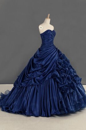 Duchesse-Linie Zart Anständiges Bodenlanges Quinceanera Kleid mit Rüschen - Bild 6