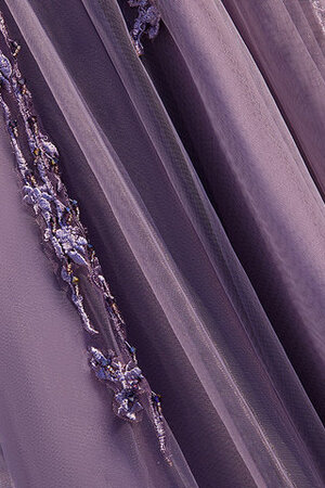 Robe de bal en salle de traîne courte fabuleux avec lacets romantique - Photo 4