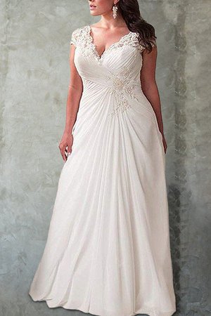 Garten Schlussverkauf Anständiges Brautkleid mit hoher Tailler mit Sweep Zug - Bild 1