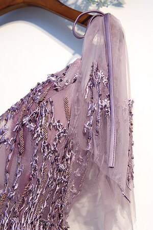 Robe de bal en salle de traîne courte fabuleux avec lacets romantique - Photo 3