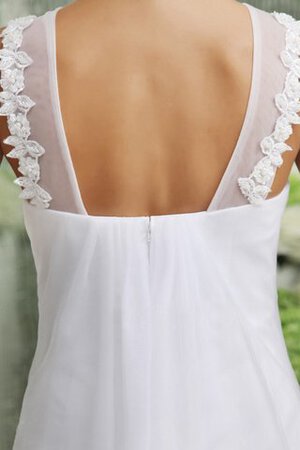 Schlussverkauf Reißverschluss Sexy Langes Brautkleid mit Stickerei - Bild 5